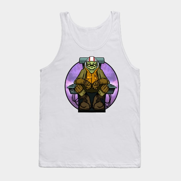 Spacer Alien Tank Top by Dark_Inks